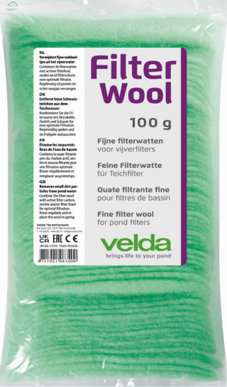 Pond Filter Wool green