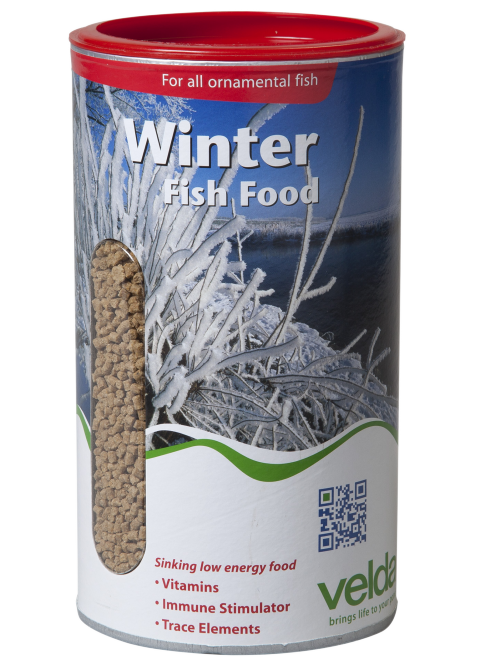 Nourriture d'hiver pour les poissons